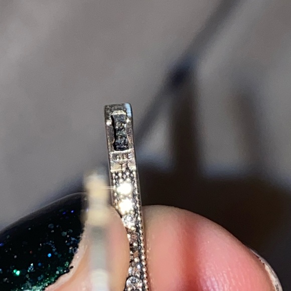 Pandora Cubic Zirconia Hoops - Picture 2 of 3